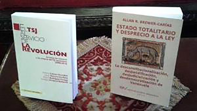 El 03 de febrero se realizó la presentación de los libros “EL ESTADO TOTALITARIO Y DESPRECIO A LA LEY” y  “EL TRIBUNAL SUPREMO DE JUSTICIA AL SERVICIO DE LA REVOLUCIÓN”