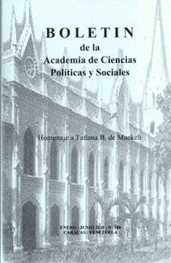 Boletín de la Academia de Ciencias Políticas y Sociales