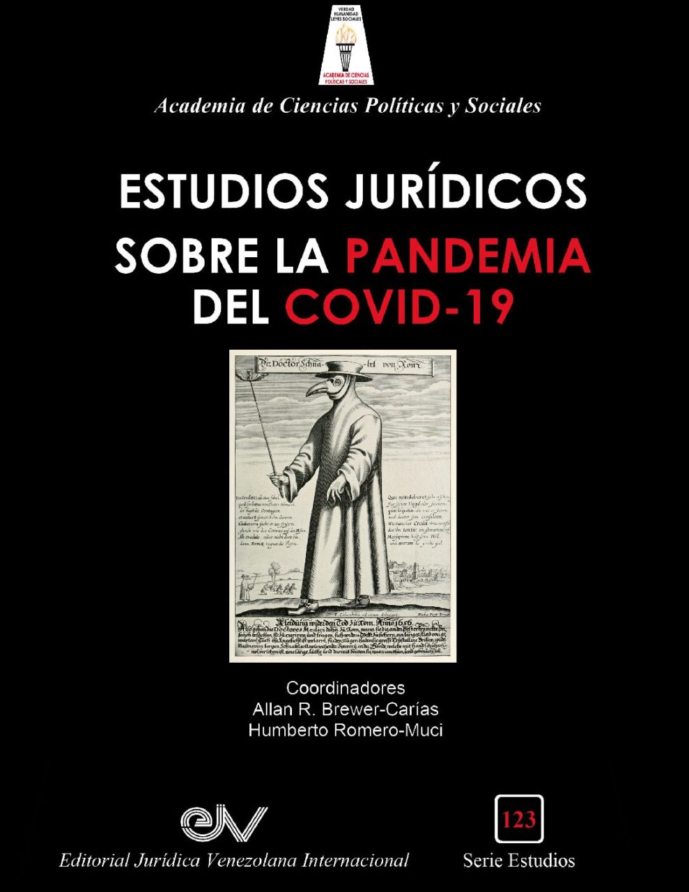 Nueva publicación de Acienpol y Editorial Jurídica Venezolana Internacional: «Estudios Jurídicos sobre la Pandemia del Covid-19»