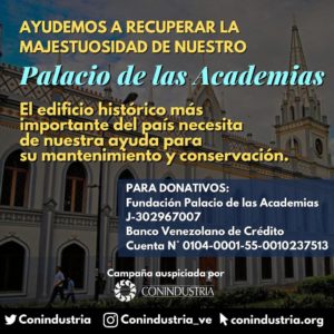 Ayudemos a recuperar la majestuosidad de nuestro PALACIO DE LAS ACADEMIAS