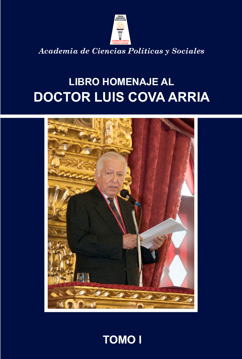 Libro homenaje al Dr. Luis Cova Arria. Versión digital (Tomo I)