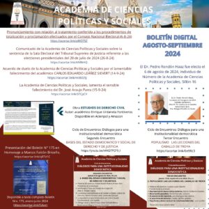 Boletín Digital Acienpol – agosto-septiembre 2024