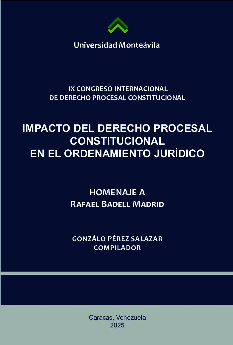 El impacto del Derecho Procesal Constitucional en el ordenamiento jurídico venezolano. Homenaje al Dr. Rafael Badell Madrid